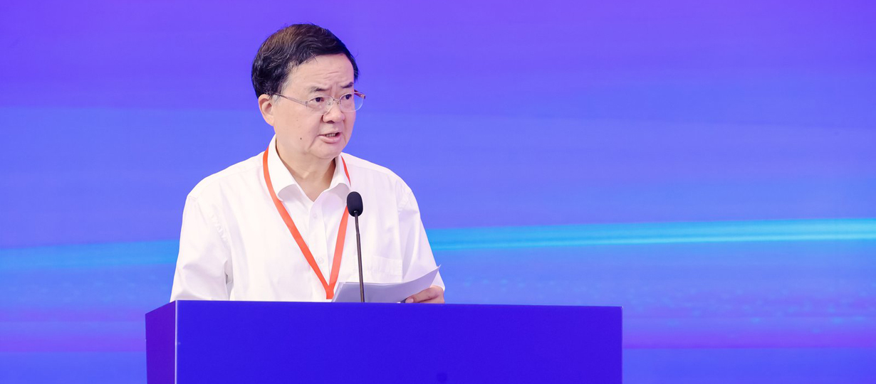 省政府原副省长，省科协名誉主席，挪威工程院外籍院士，武汉大学教授郭生练致辞